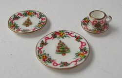 Royal Albert Christmas Place Setting by Christopher Whitford