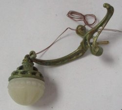 Victorian Sconce Verdi Finish by Jim Pounder