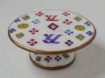 LV Monogram Designer Cake Stand by Christopher Whitford