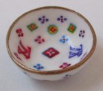 LV Monogram Designer Serving Bowl by Christopher Whitford