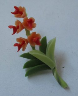 Orchid Orange by Pat Richmond