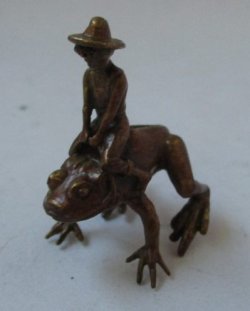 Tom's Frog by Jim Pounder