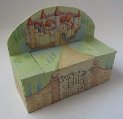 Fairytale Castle Toy Box by Valerie Casson