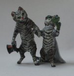 Cat Bride and Groom by Vienna Bronze