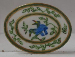 Hermes Inspired Toucon Oval Tray by Christopher Whitford