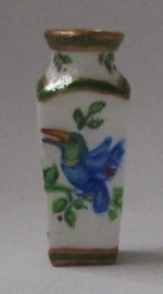 Hermes Inspired TouconSquare Vase by Christopher Whitford