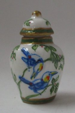 Hermes Inspired Toucon Temple Jar by Christopher Whitford