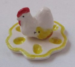 Hen Egg Server by Valerie Casson