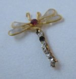Plique du Jour Dragonfly #8 by Ligia