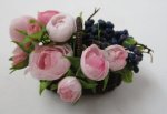 Roses and Grape Basket #1 by Gosia Suchodolska