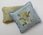 Flowers Silk Pillow Set of 2 by Maritza Moran