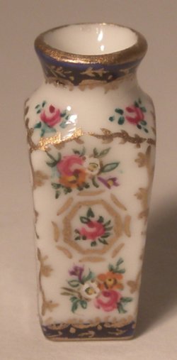 Madam Pompadour Square Vase by Christopher Whitford