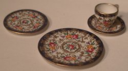 Madam Pompadour 4 pc Place setting by Christopher Whitford
