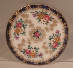Madam Pompadour Round Platter by Christopher Whitford