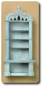 gothic bookcase NGBS by Sue Cook
