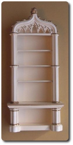 gothic bookcase NGB by Sue Cook gothic bookcase NGB by Sue Cook