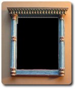 Overmantel Mirror OM12BL by Sue Cook Overmantel Mirror OM12BL by Sue Cook