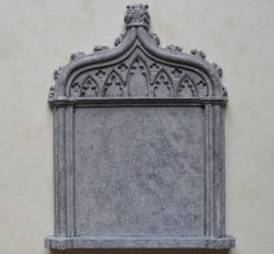 gothic overmantel OM4S by Sue Cook