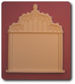 gothic overmantel OM8ST by Sue Cook