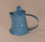 Blue Enamel Coffee Pot by Artura Servin