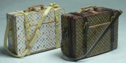 LV Monogram Suitcase Brown #18 by Jose Gomez