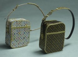 LV Monogram Handbag Brown #19 by Jose Gomez