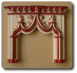 gothic fireplace PF10rg by Sue Cook gothic fireplace PF10rg by Sue Cook