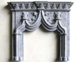 gothic fireplace PF10s by Sue Cook gothic fireplace PF10s by Sue Cook