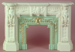 victorian fireplace PF15pg by Sue Cook