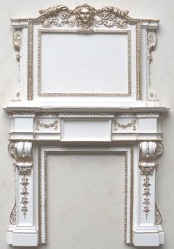 victorian overmantel OM1BB by Sue Cook