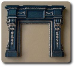 Fireplace Scagliola by Sue Cook Fireplace Scagliola by Sue Cook