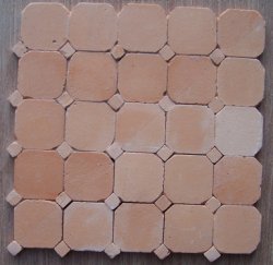 Terracotta Stone Tile Floor CPC 50 pieces by Henry Bart Terracotta Stone Tile Floor CPC 50 pieces by Henry Bart