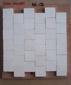 Stone Flooring White CBL 36pieces by Henry Bart