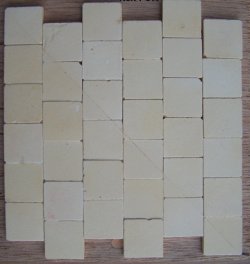 Stone Tile Floor CTP 36 pieces by Henry Bart