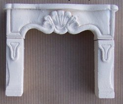 Stone Fireplace Coquille by Henry Bart