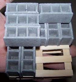 Cement Block PAR1 5 Pieces by Henry Bart