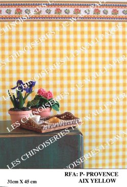 Provence Aix Red Wallpaper by Les Chinoiserie Provence Aix Red Wallpaper by Les Chinoiserie
