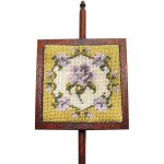 Pole Screen PS_40_D2 (Antique Rose) by Nicola Mascall / Pole Screen PS_40_D2 (Antique Rose) by Nicola Mascall /