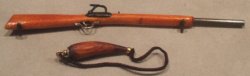 Cup & Ball Rifle w/Powder Horn by Nantasy Fantasy Cup & Ball Rifle w/Powder Horn by Nantasy Fantasy