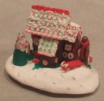 Gingerbread House w/Sleder by Swan House Bakery