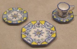 French Country 4pc Place Setting by Christopher Whitford French Country 4pc Place Setting by Christopher Whitford