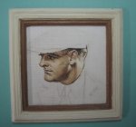 Leyendecker's Portrait of a Man Print SMW16I/B by Michael Walton