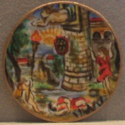 Ltd. Ed. Italian Renaisance Plate #4 by Christopher Whitford
