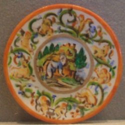 Ltd. Ed. Italian Renaisance Plate #9 by Christopher Whitford