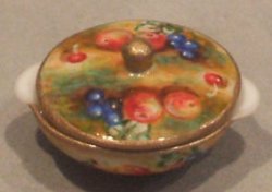 Royal Worcestor Inspired Fruit Round Tureen by Whitford