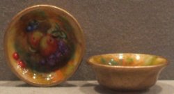 Royal Worcestor Inspired Fruit Soup Bowl by Whitford