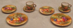 Royal Worcestor Inspired Fruit Dinner Set by Whitford