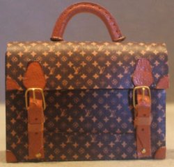 LV Monogram Soft Sided Briefcase by Jose Gomez LV Monogram Soft Sided Briefcase by Jose Gomez