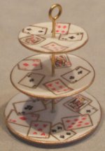 Playing Cards 3-Tir Tidbit Server by Christopher Whitford