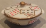 Playing Cards Round Tureen by Christopher Whitford